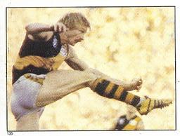 1983 Scanlens VFL Stickers #135 Bryan Wood Front